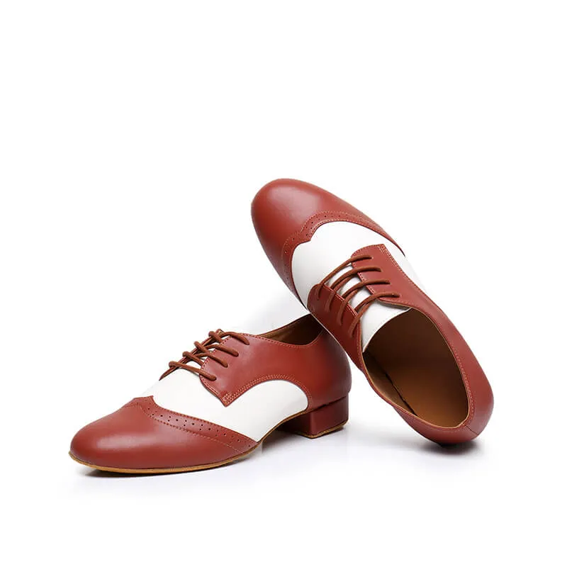 Men's Leather Ballroom Latin Dance Shoes