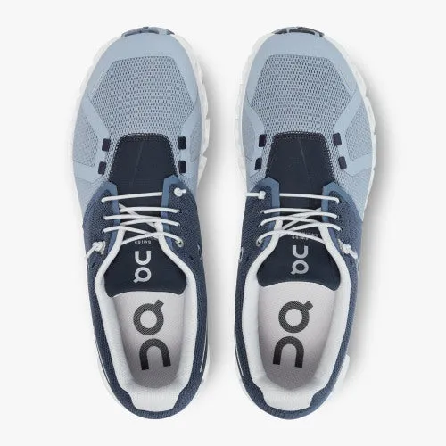 MENS ON CLOUD 5 FUSE- STORM/CHAMBRAY
