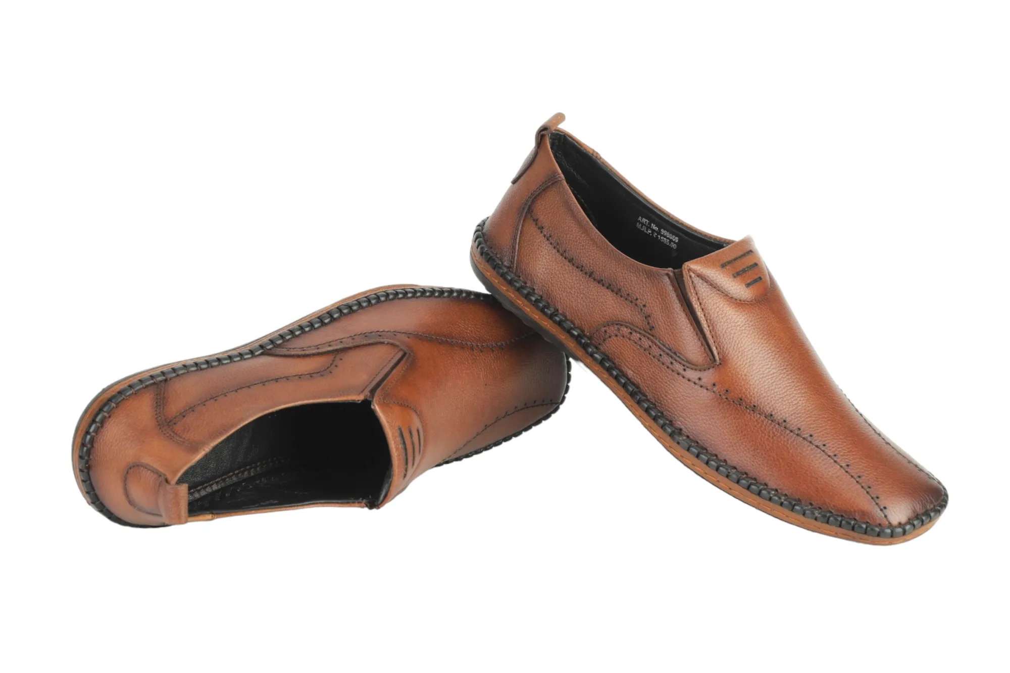Mens Premium Leather Casual Shoe 998059