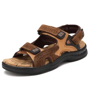 Men's Sandals Leather Casual Shoes