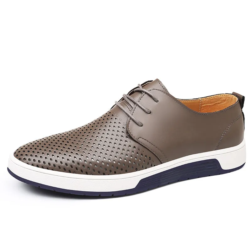 Men's Summer Casual Leather Shoes