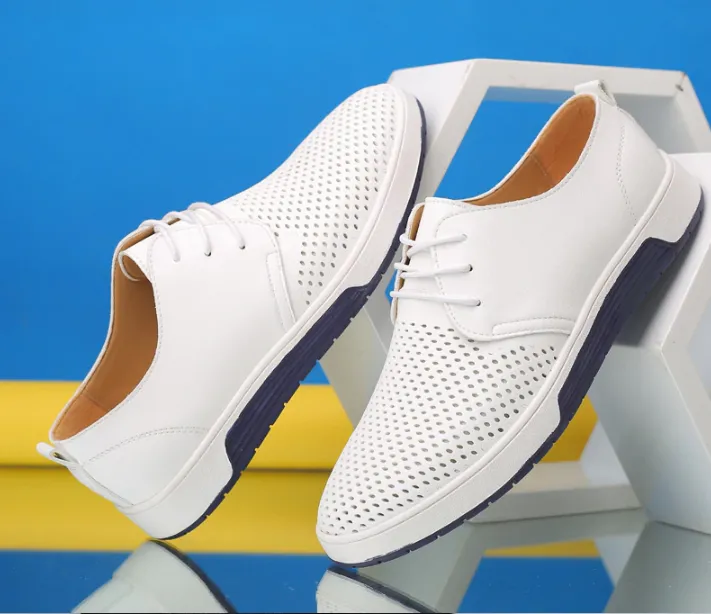 Men's Summer Casual Leather Shoes