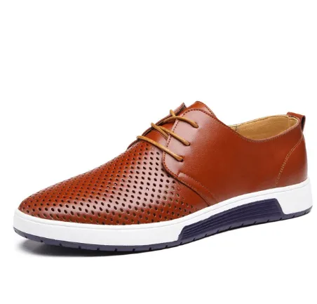 Men's Summer Casual Leather Shoes