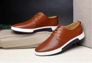 Men's Summer Casual Leather Shoes