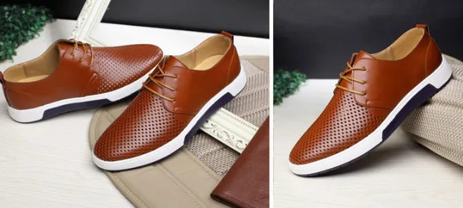 Men's Summer Casual Leather Shoes