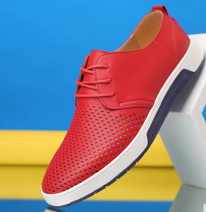 Men's Summer Casual Leather Shoes