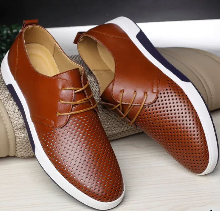 Men's Summer Casual Leather Shoes