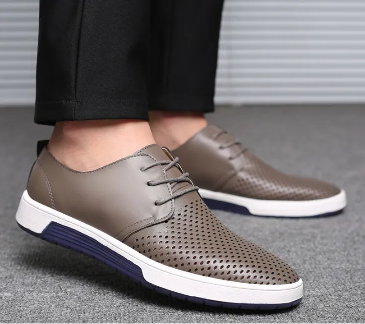 Men's Summer Casual Leather Shoes
