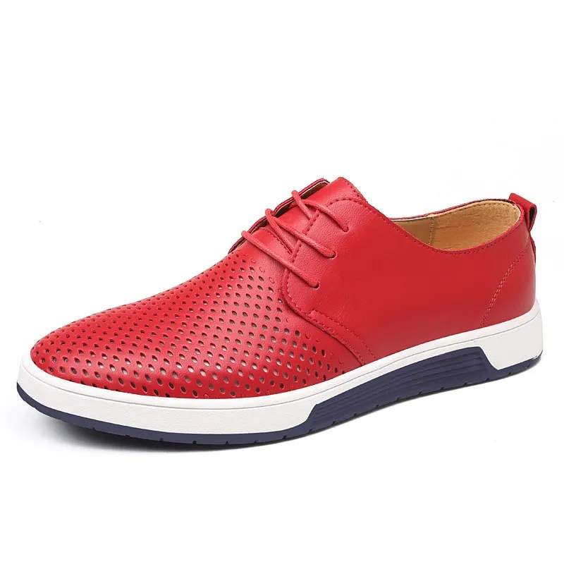 Men's Summer Casual Leather Shoes