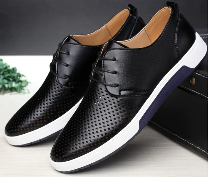 Men's Summer Casual Leather Shoes