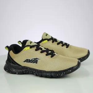 Men's Washed Sole Mesh Shoes,Beige