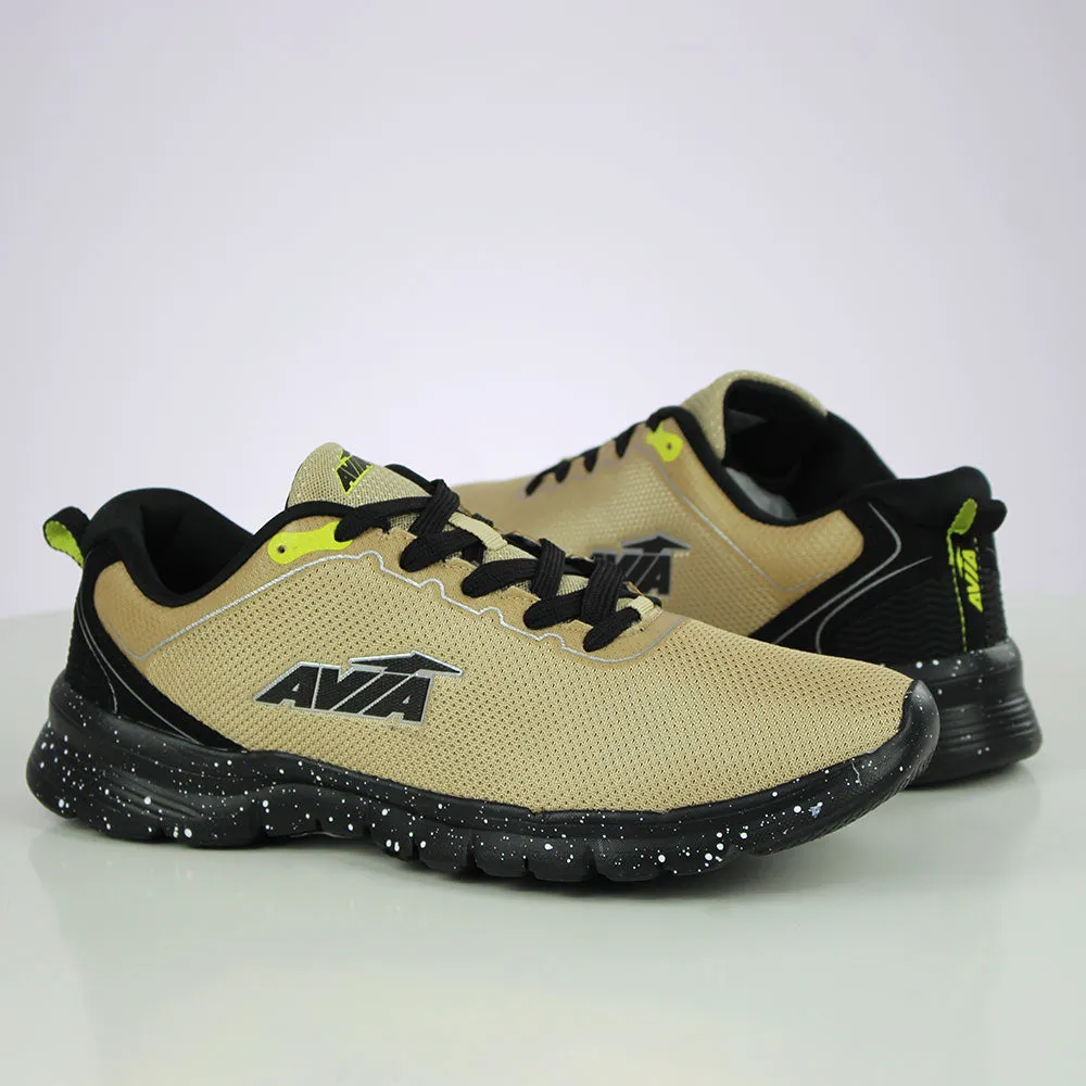 Men's Washed Sole Mesh Shoes,Beige