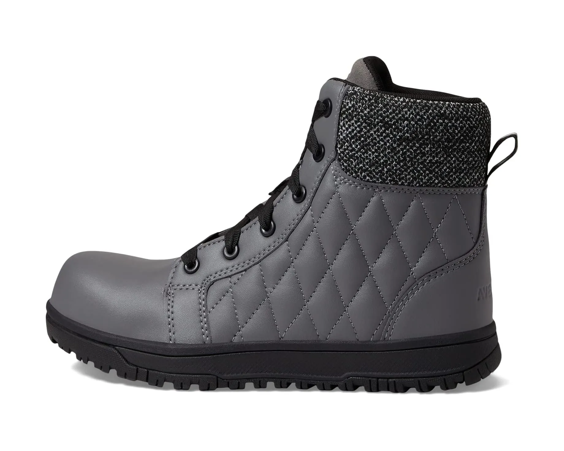 Metro 8" Avenger Work Boots, gray