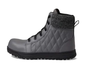 Metro 8" Avenger Work Boots, gray