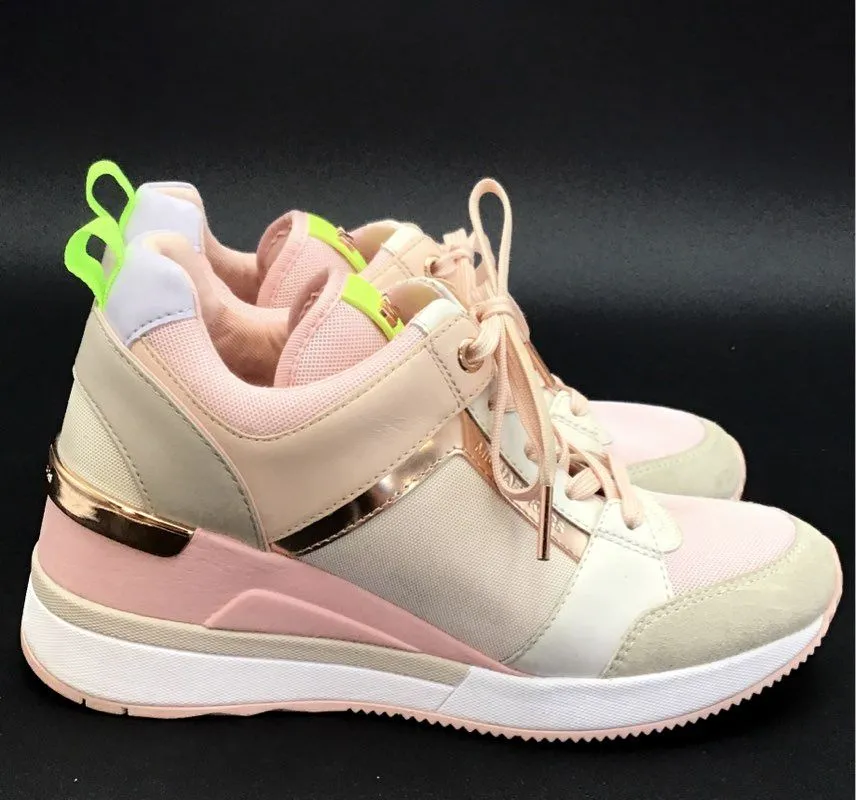Michael Kors Women's Pink Athletic Shoes - Size 6.5M