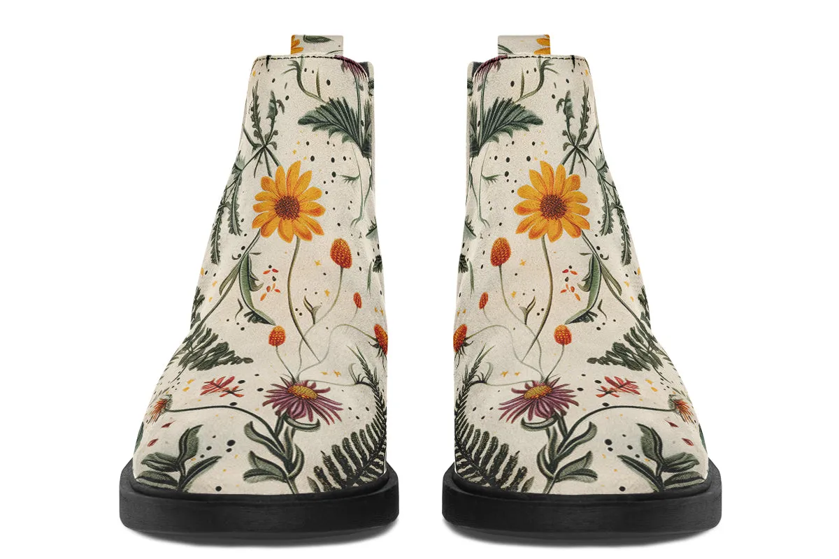 Midsummer Chelsea Boots - Comfy Slip-On - Soft & Water-Resistant Micro-Suede Vegan Shoes