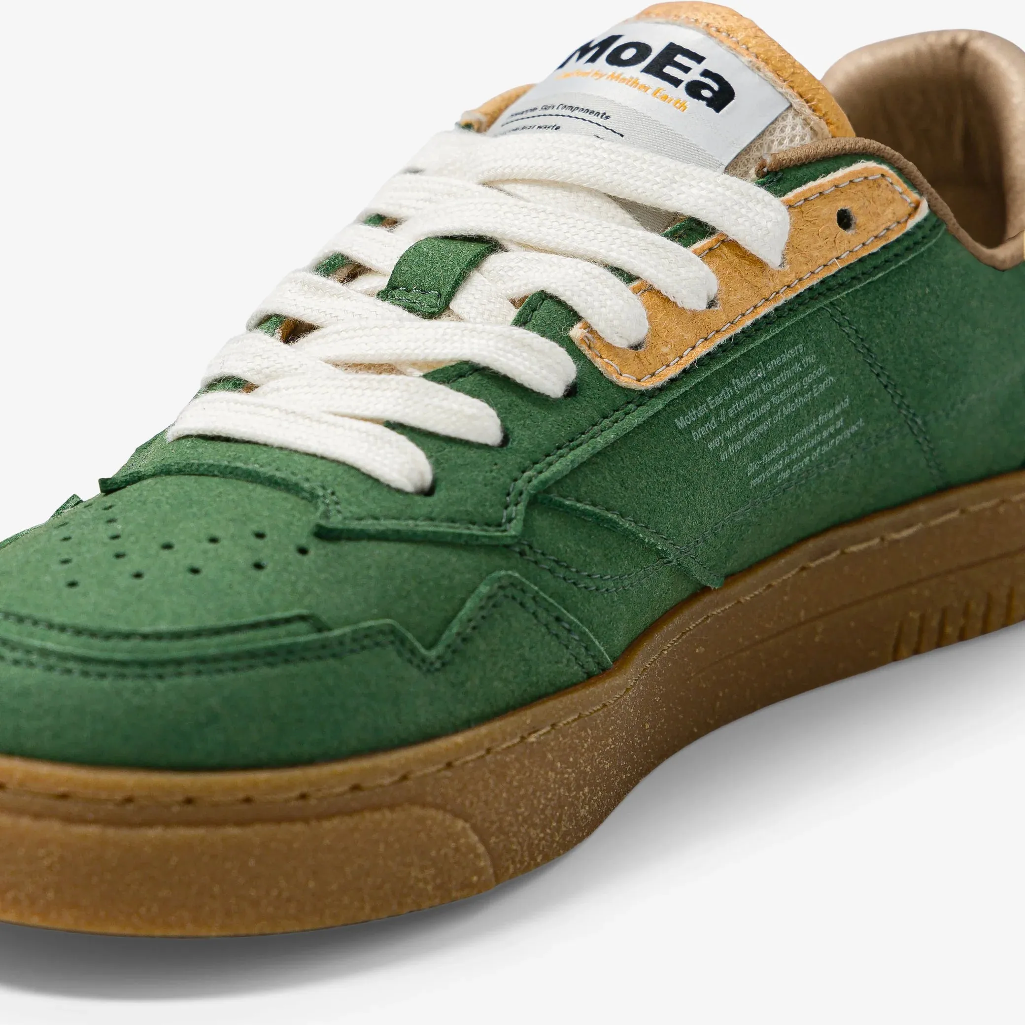 MoEa | GEN9 Pineapple Vegan Sneakers | Green & Yellow