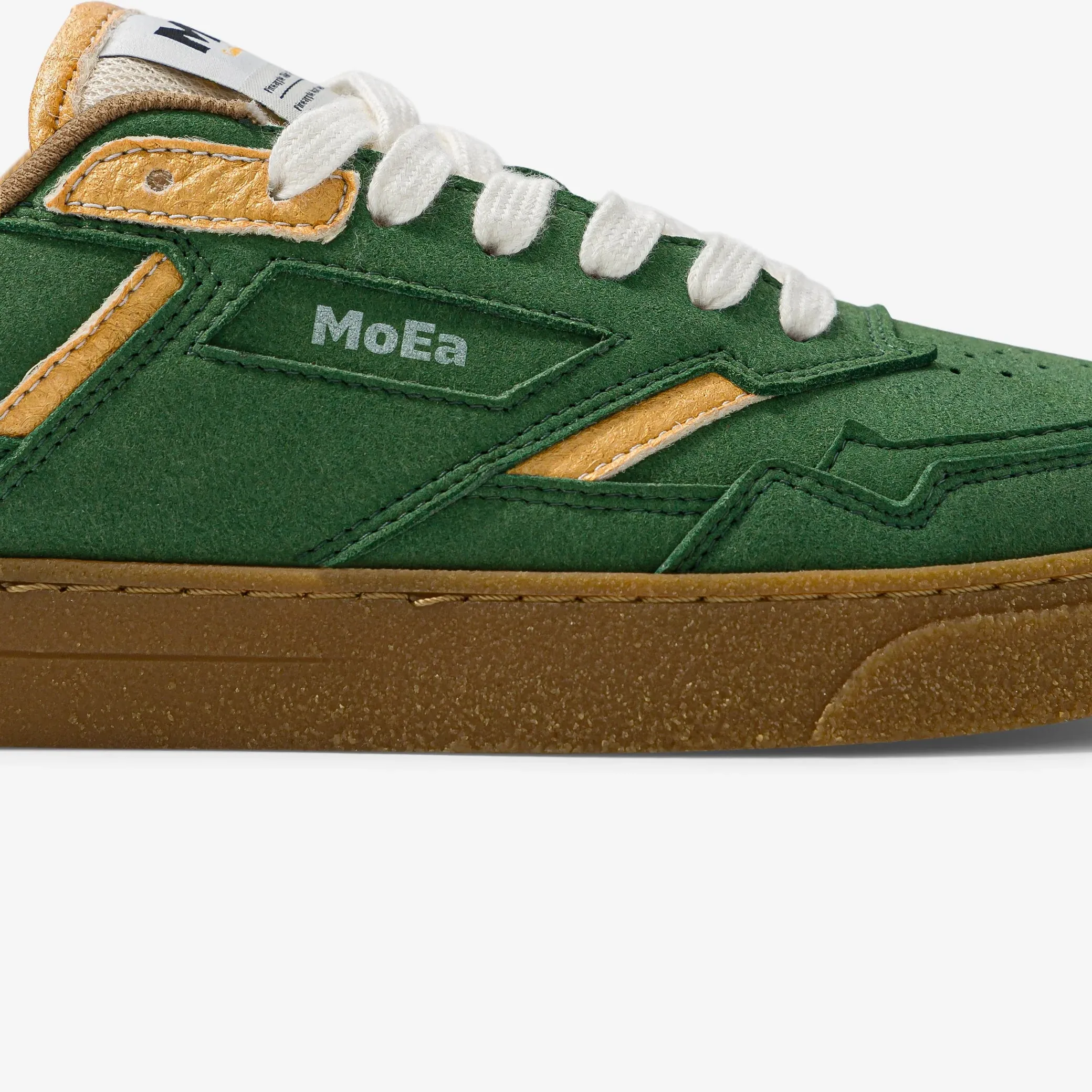MoEa | GEN9 Pineapple Vegan Sneakers | Green & Yellow
