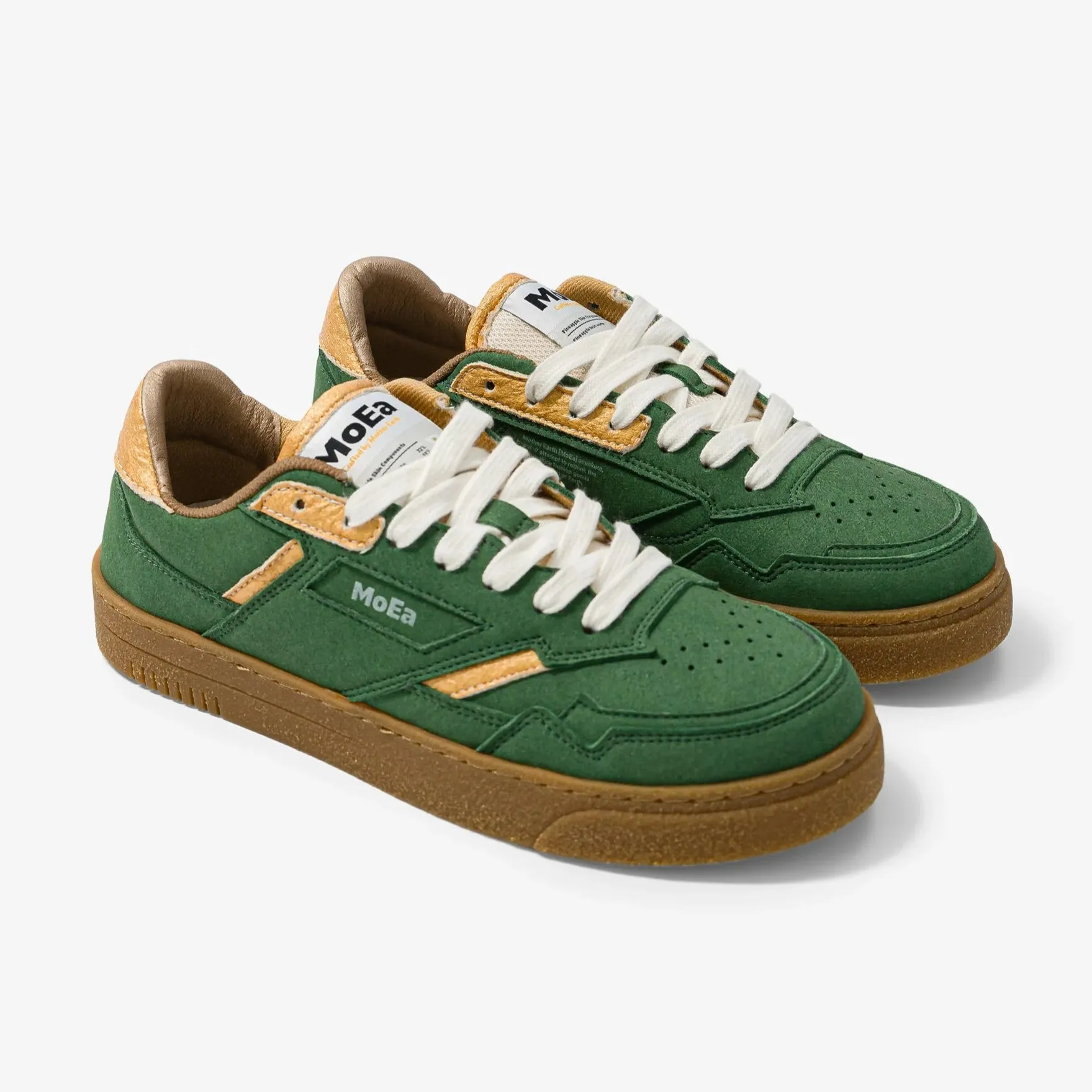 MoEa | GEN9 Pineapple Vegan Sneakers | Green & Yellow