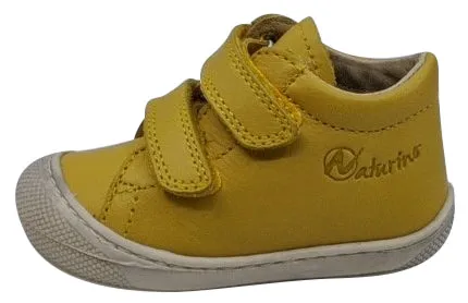 Naturino Girl's & Boy's Cocoon Vl Nappa Spazz Sneakers, Giallo