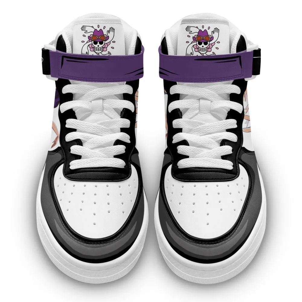 Nico Robin Sneakers Air Mid OP Custom Anime Shoes