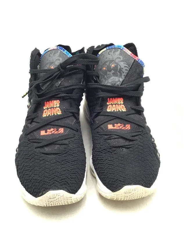 Nike Men's LeBron 17 BQ3177-005 Black Athletic Shoes - Size 13