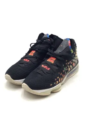 Nike Men's LeBron 17 BQ3177-005 Black Athletic Shoes - Size 13
