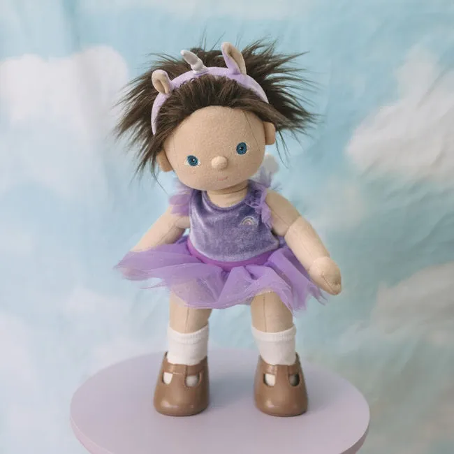 Olli Ella | Dinkum Doll Unicorn Outfit Lilac