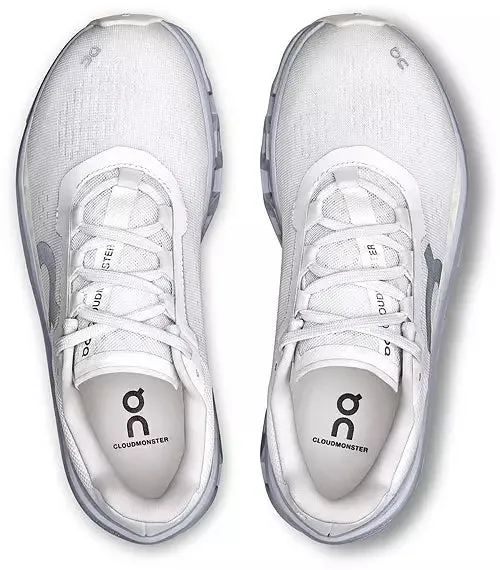 On Cloudmonster White Glacier Women's