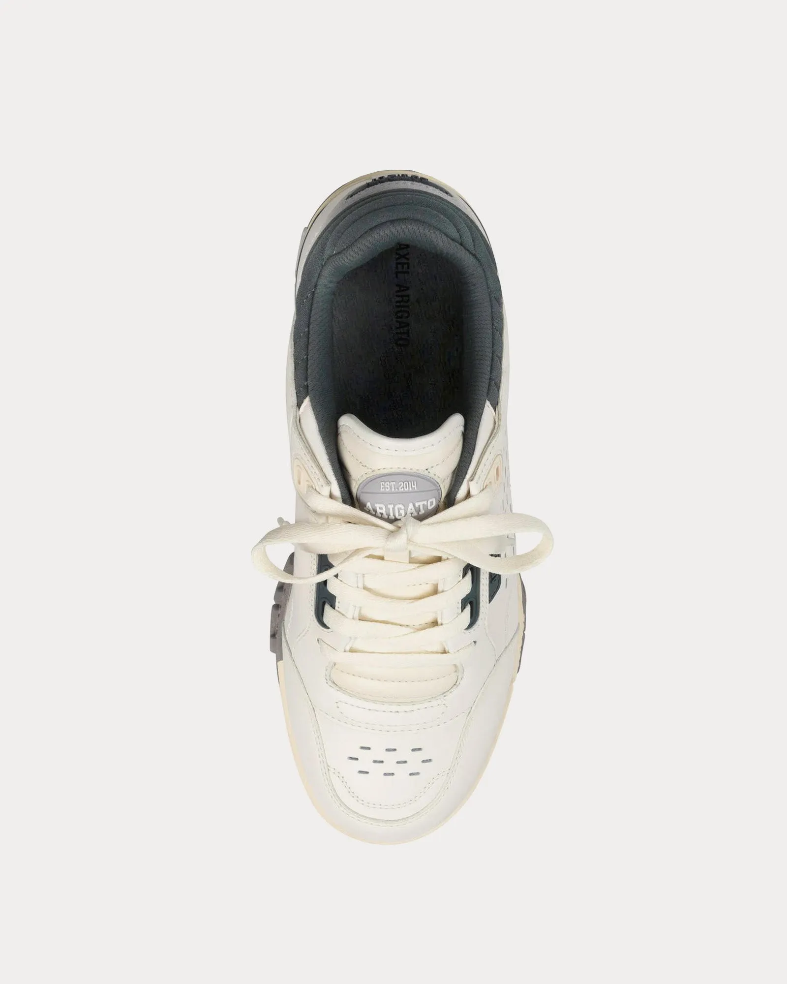 Onyx White / Green Low Top Sneakers