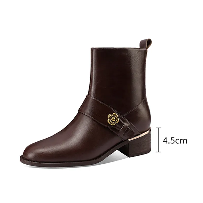 Opulessa Vintage Elegance Work Boots