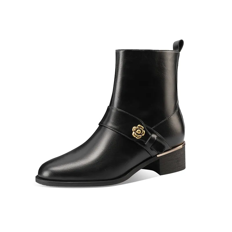 Opulessa Vintage Elegance Work Boots