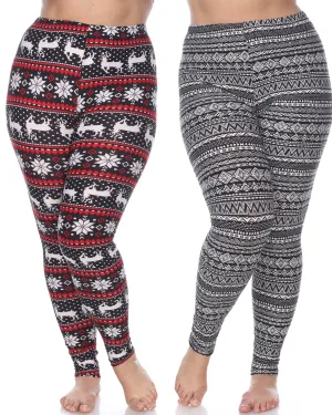 Pack of 2  Leggings | PACK 149 - Black