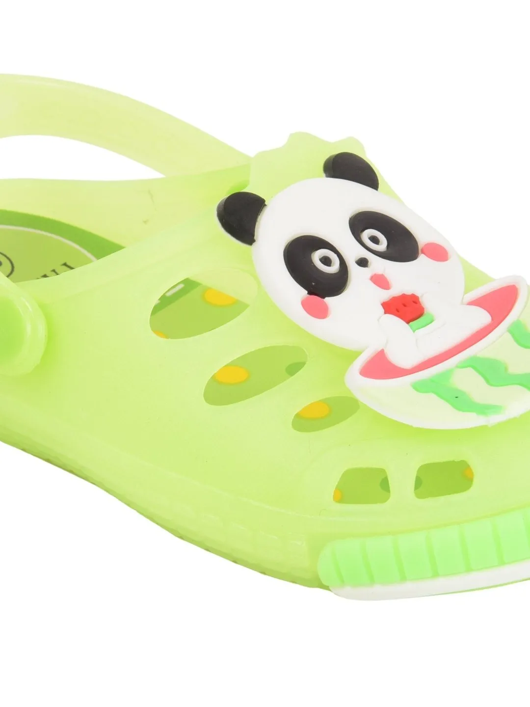 Panda & Watermelon LED Clogs for Boys