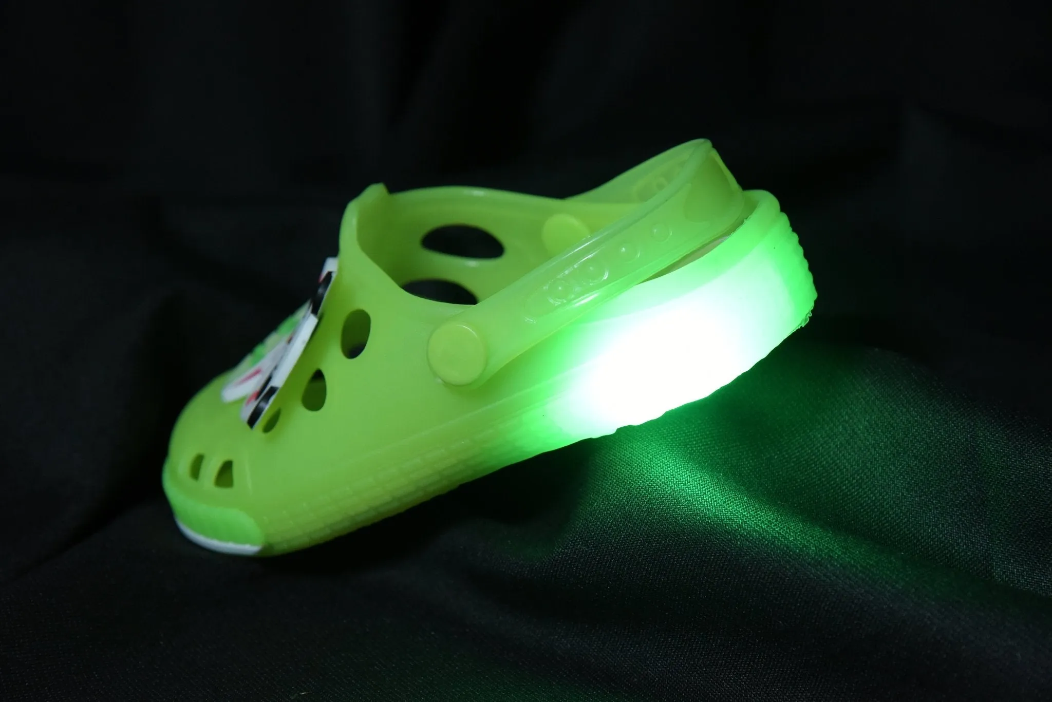 Panda & Watermelon LED Clogs for Boys