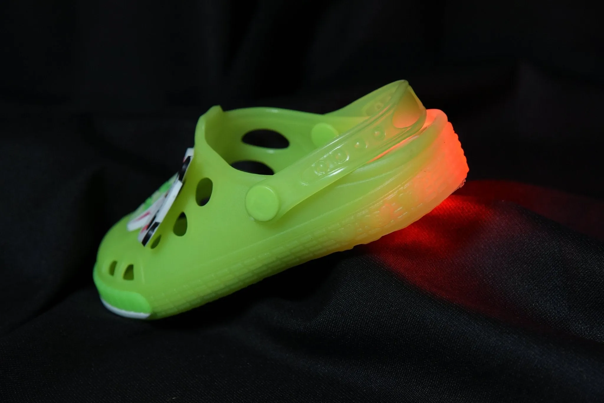 Panda & Watermelon LED Clogs for Boys