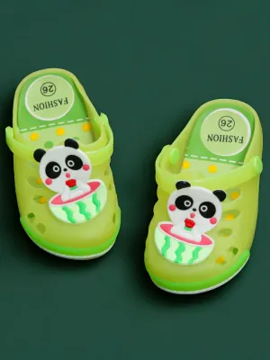 Panda & Watermelon LED Clogs for Boys