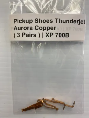 Pickup Shoes  ( 3 Pairs ) | XP 700B | Model Motoring (Lock & Joiner Aurora)