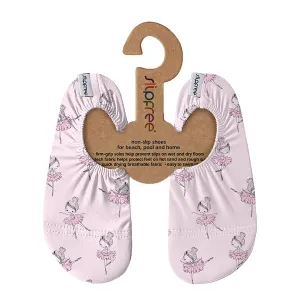 Plie Pink Ballerina Kids Slipfree Shoes