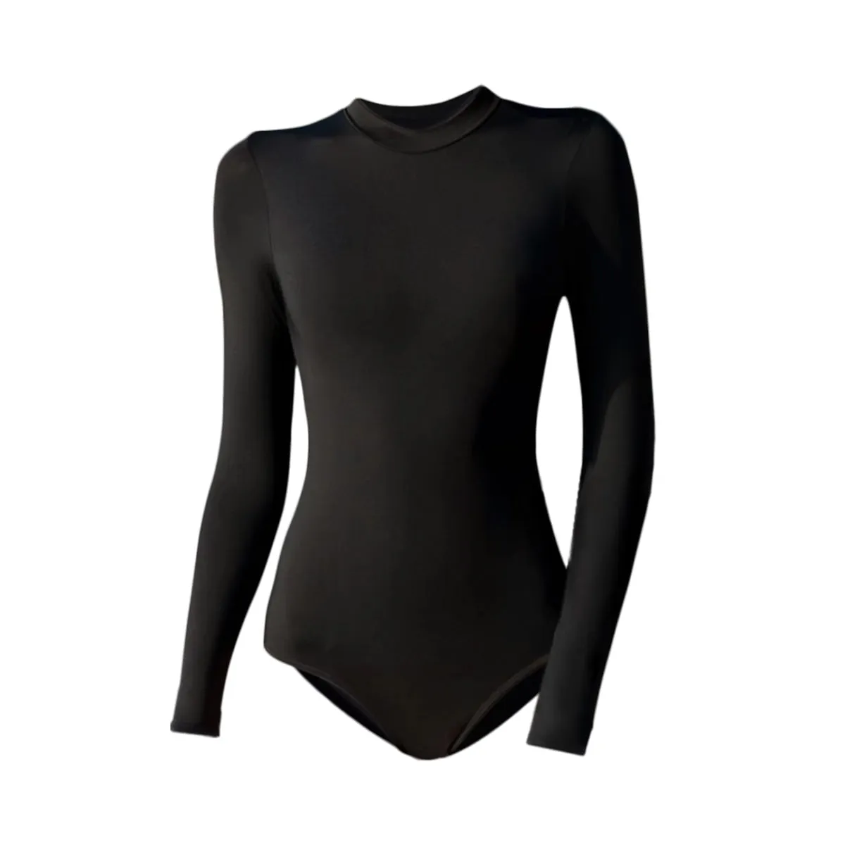 Professional Sun Protection Surfing Swimsuit Black