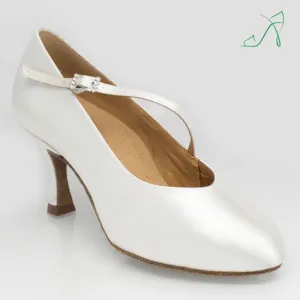 Ray Rose 116 Rockslide White Satin Ballroom Shoe