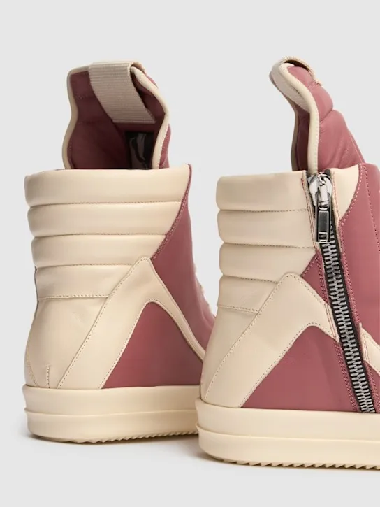 Rick Owens   Geobasket leather sneakers 