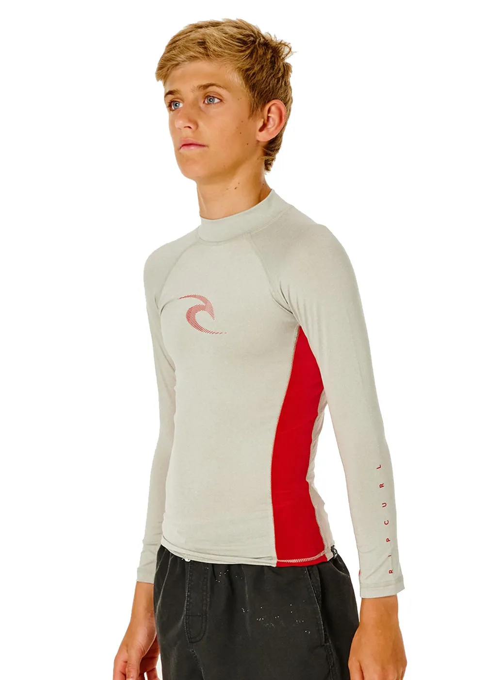Rip Curl Boys Waves Long Sleeve Rash Guard