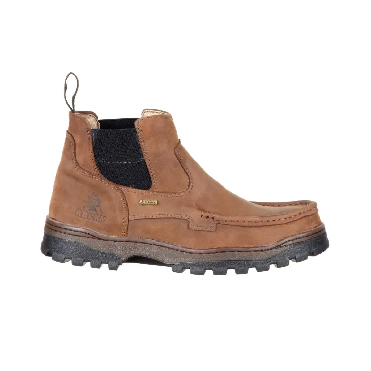 Rocky Outback GORE-TEX® Men's Soft Toe Waterproof Hiker Boots Rks0310 In Brown