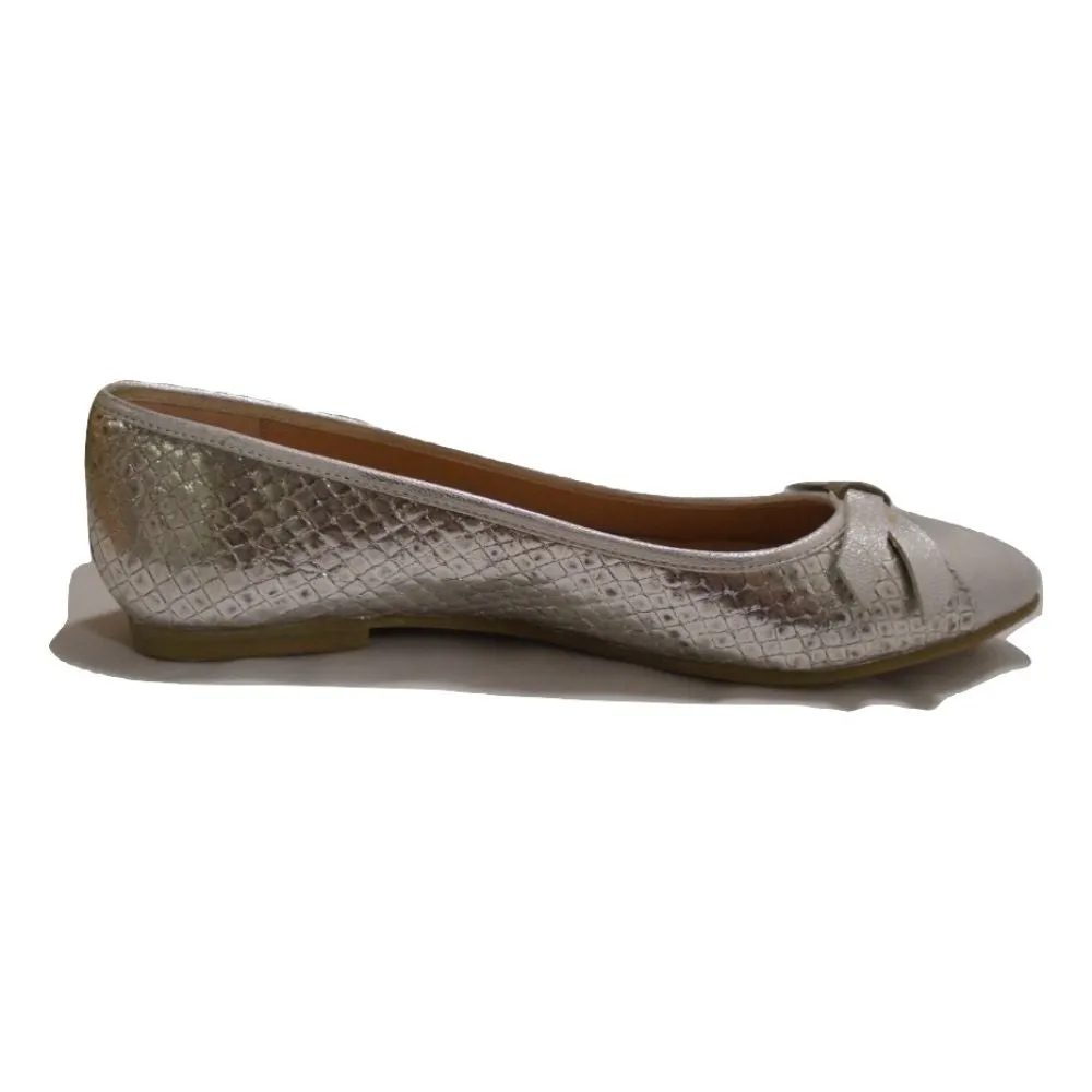 Rotate Silver Snake FS/NY Womens Flat