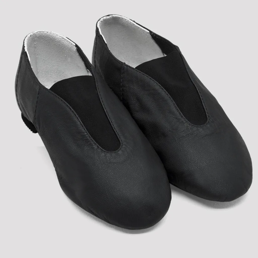 SALE - BLOCH BLACK LEATHER SPLIT SOLE JAZZ SHOES