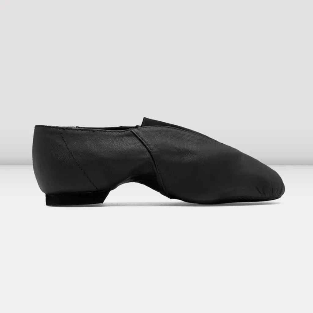 SALE - BLOCH BLACK LEATHER SPLIT SOLE JAZZ SHOES