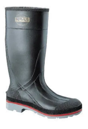 Servus By Honeywell Size 7 XTP Black 15" PVC Knee Boots With TDT Dual Compound Red And Gray Outsole And Removable Insole