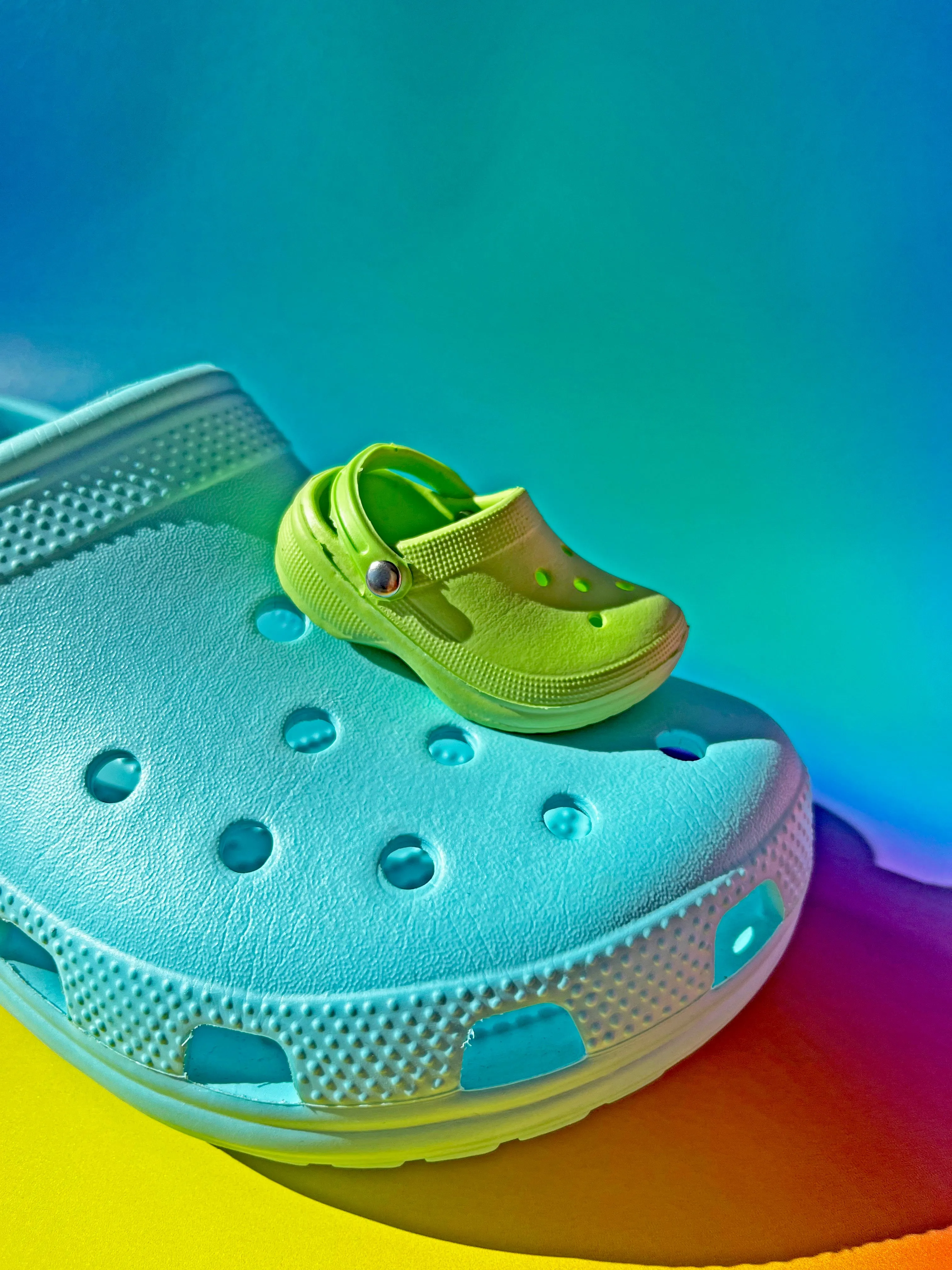 Shoe Shoe Charm - light green