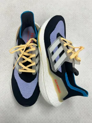 Shoes Athletic By Adidas In Black & Purple, Size:9.5